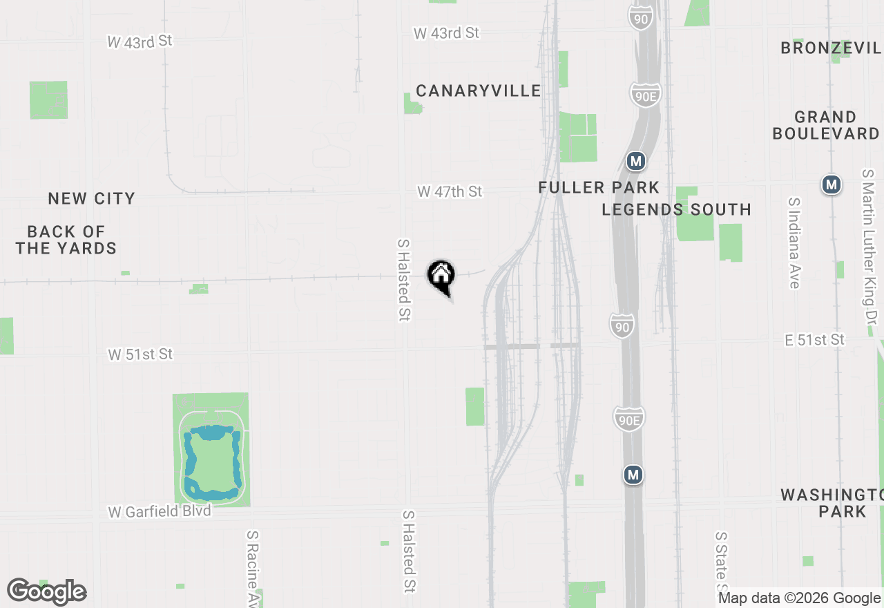 Map of 700 W 50th Street, Chicago, IL 60609