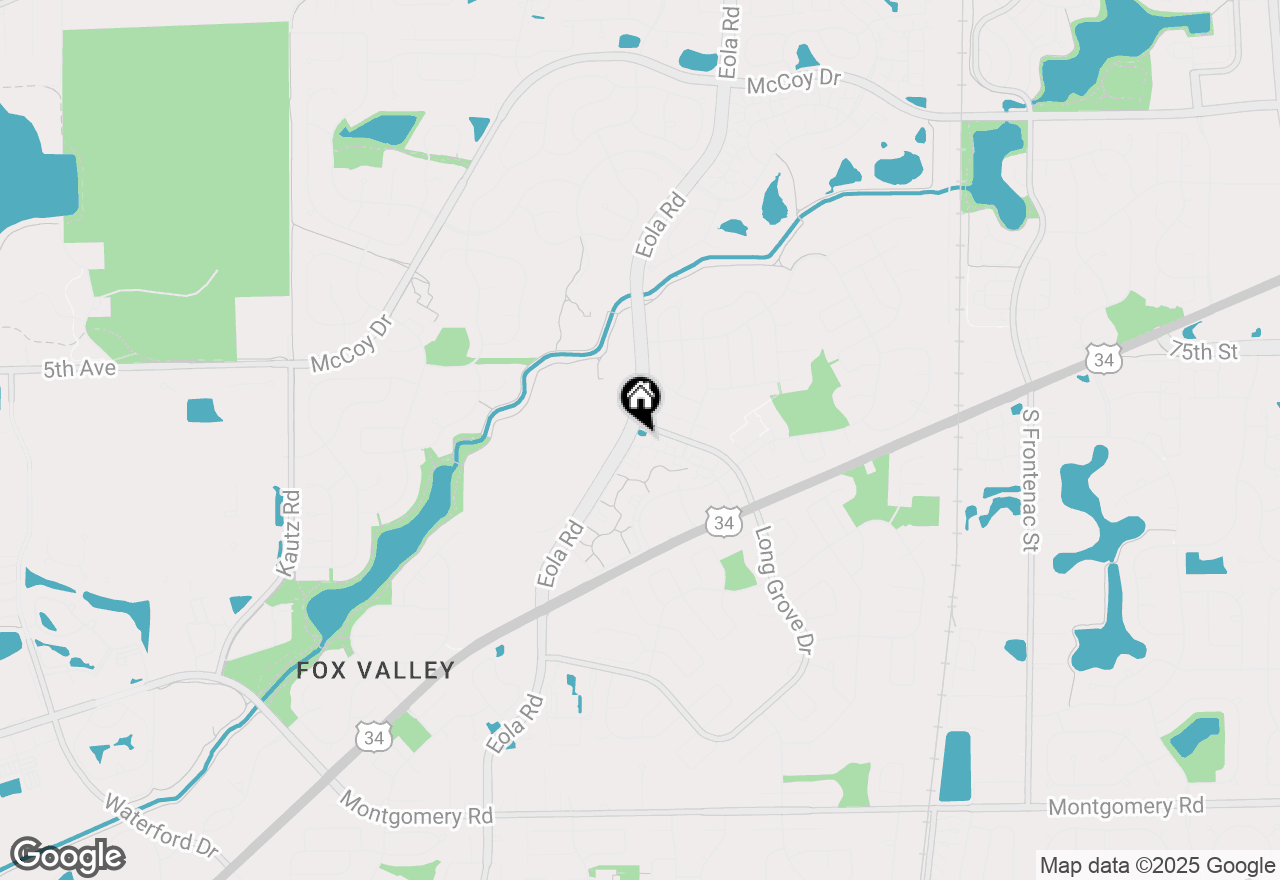 Map of 2748 Shelly Lane, Aurora, IL 60504