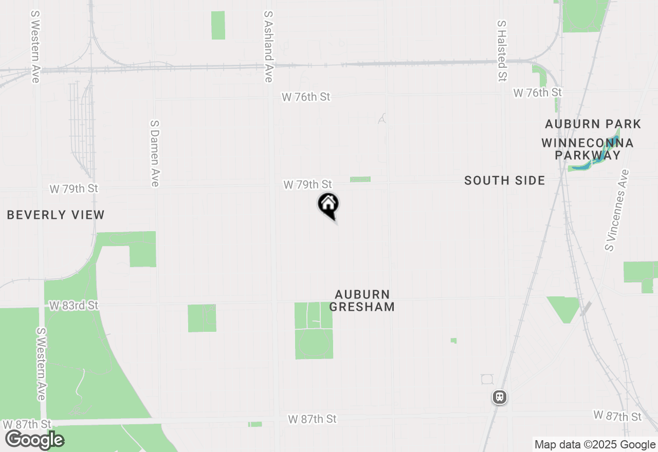 Map of 8024 S Loomis Boulevard, Chicago, IL 60620