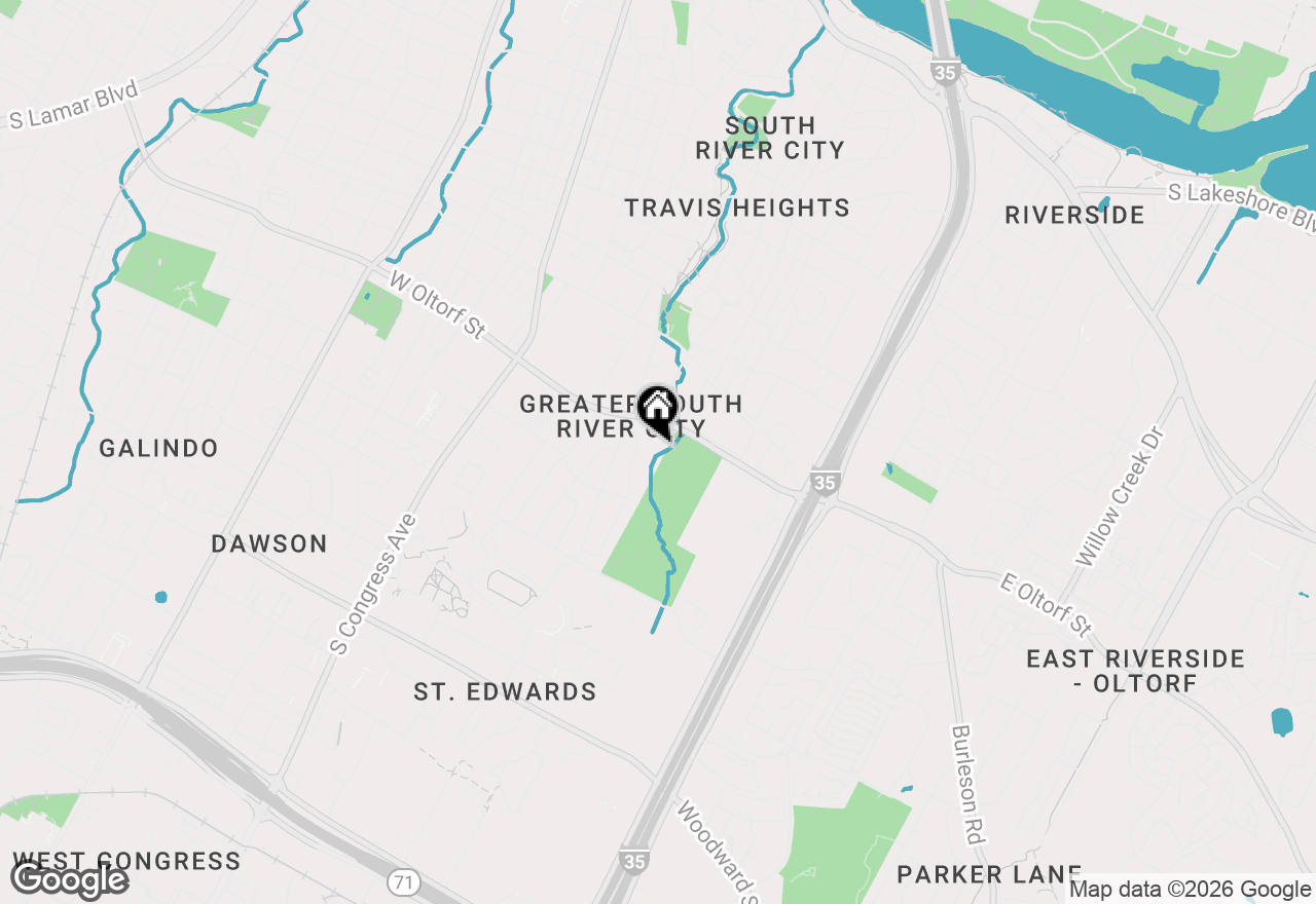 Map of 901 E Oltorf St #201, Austin, TX 78704