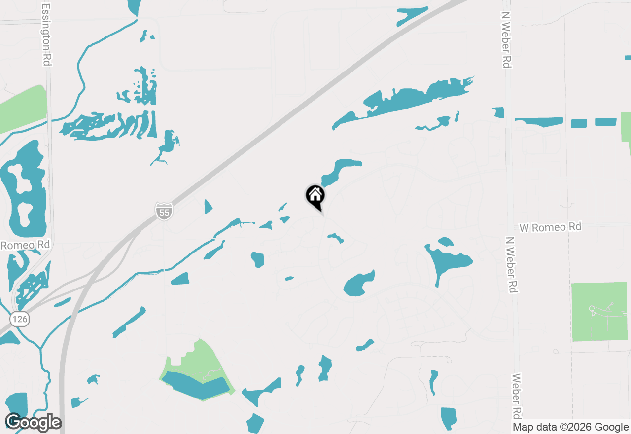 Map of 21316 Douglas Lane, Plainfield, IL 60544