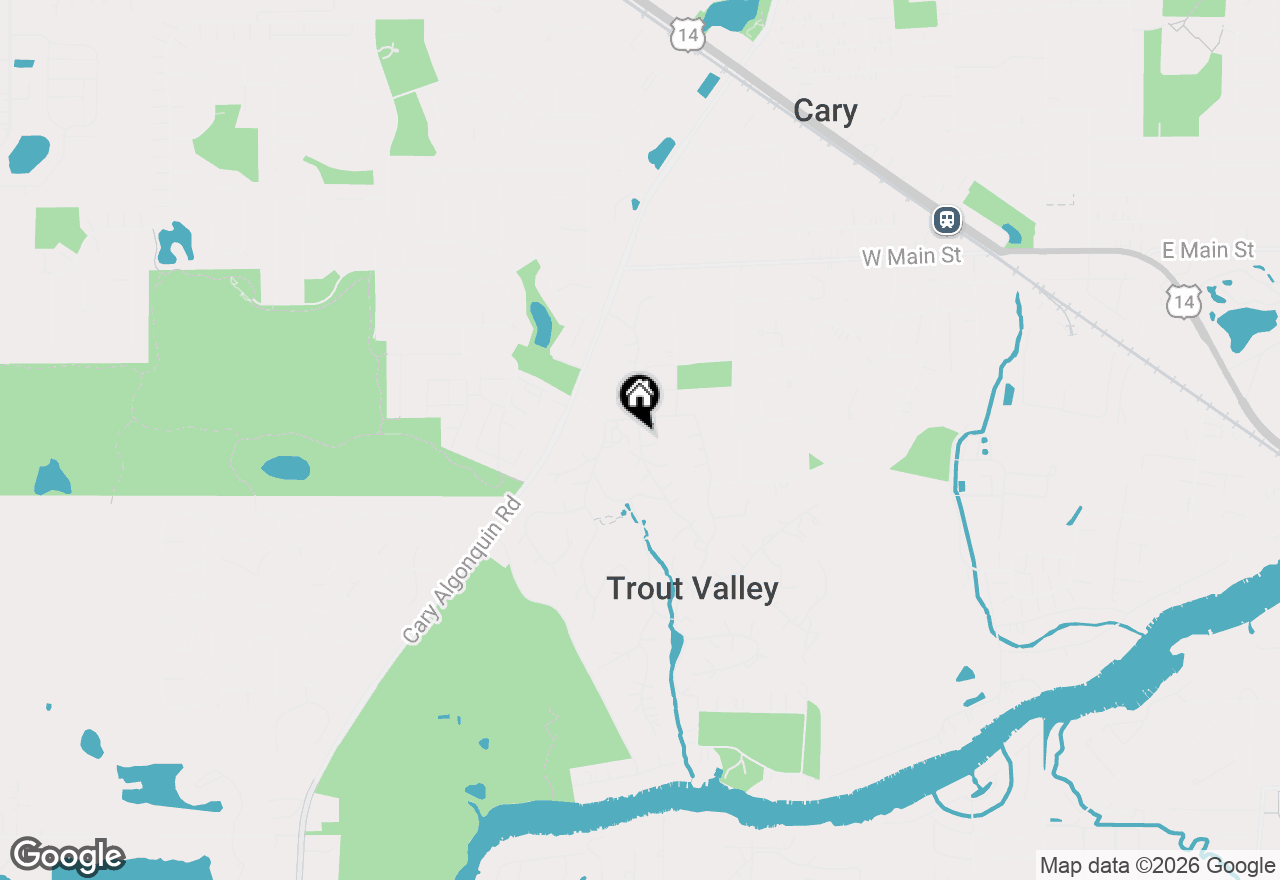 Map of 258 Stonegate Road, Trout Valley, IL 60013