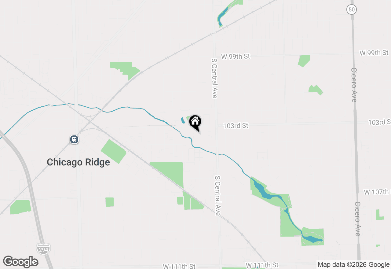 Map of 5721 Circle Drive #304, Oak Lawn, IL 60453