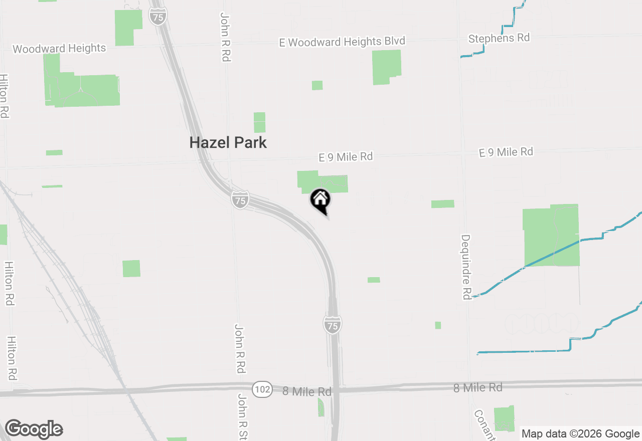 Map of 000 Vassar, Hazel Park, MI 48030