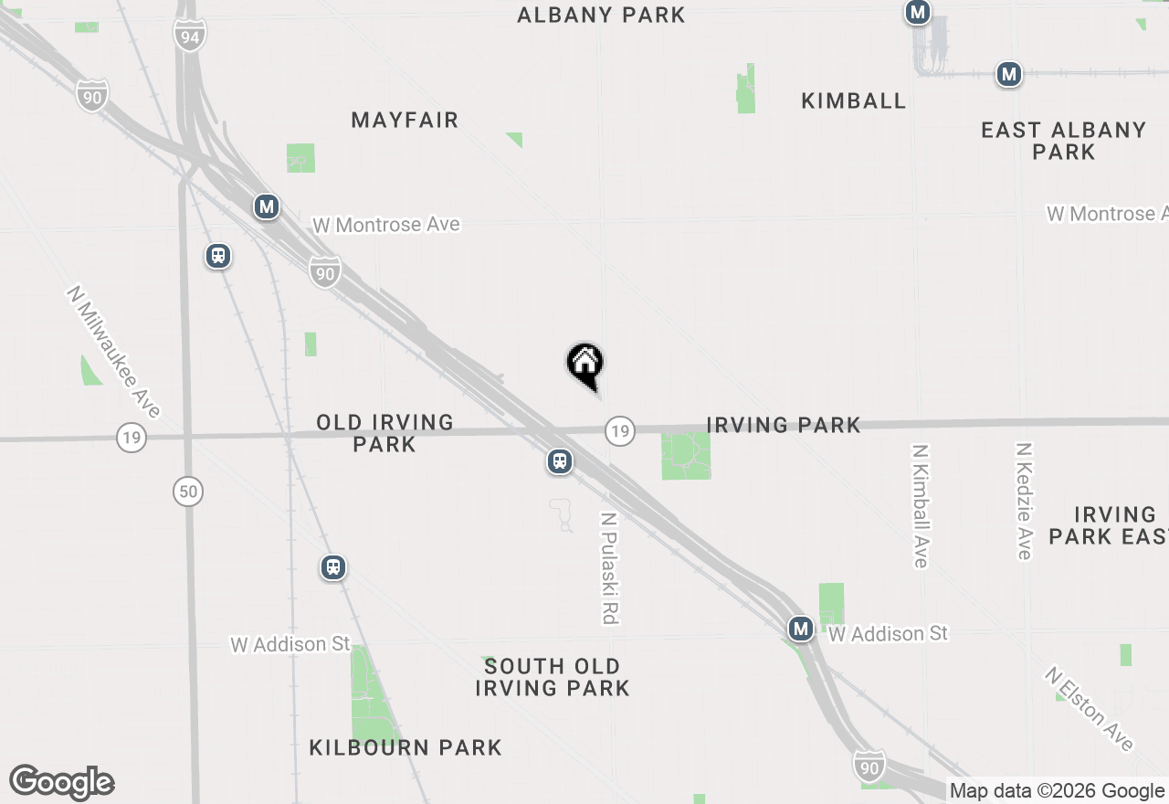Map of 4035 N Keystone Avenue, Chicago, IL 60641