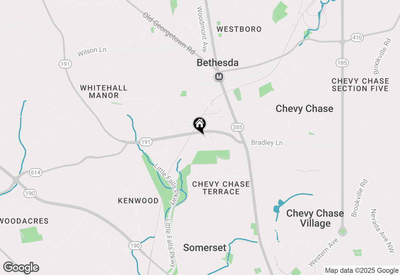 Map of 4940 Bradley Boulevard #247, Chevy Chase, MD 20815