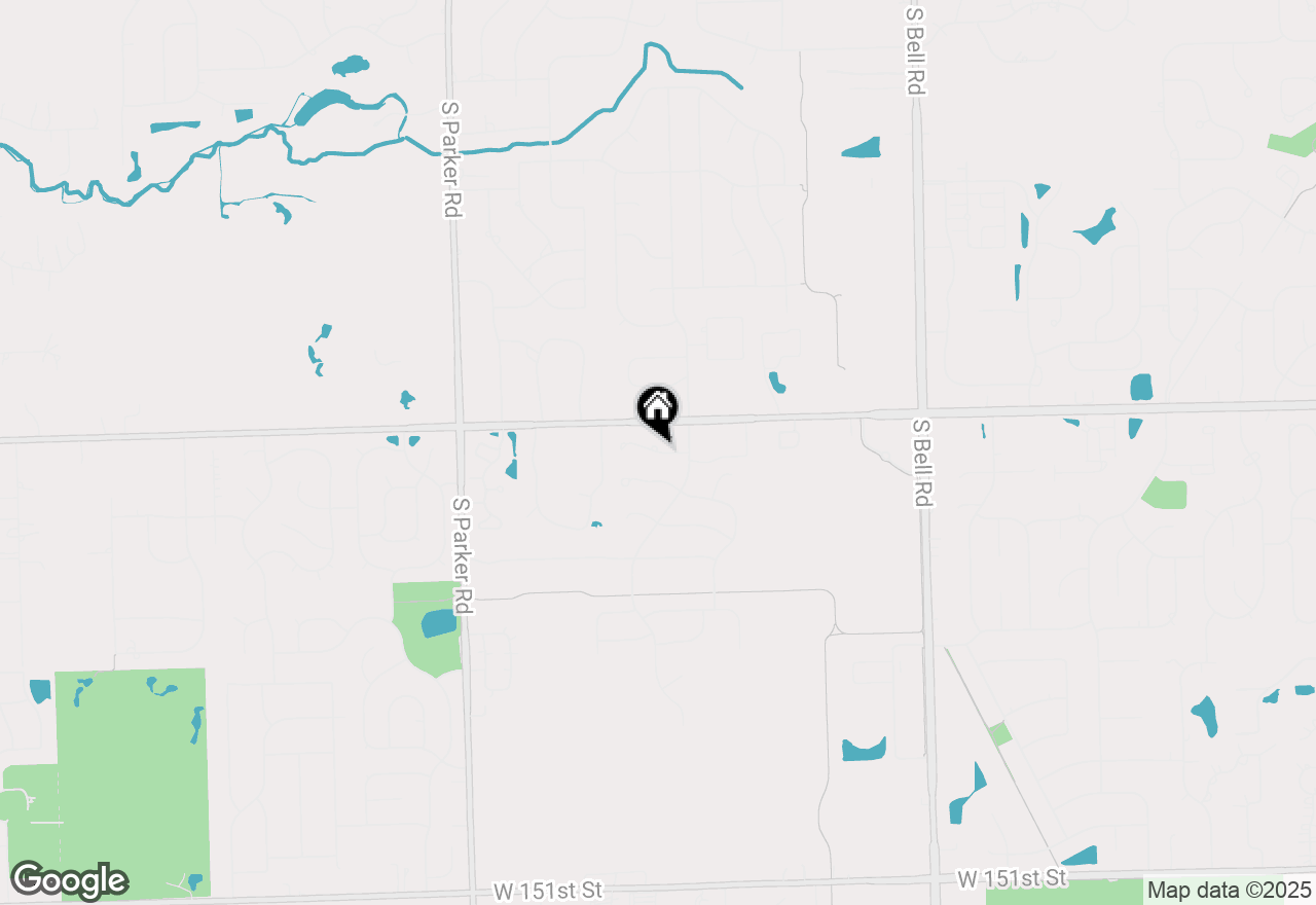 Map of 0 W Cedar Creek Court, Homer Glen, IL 60491