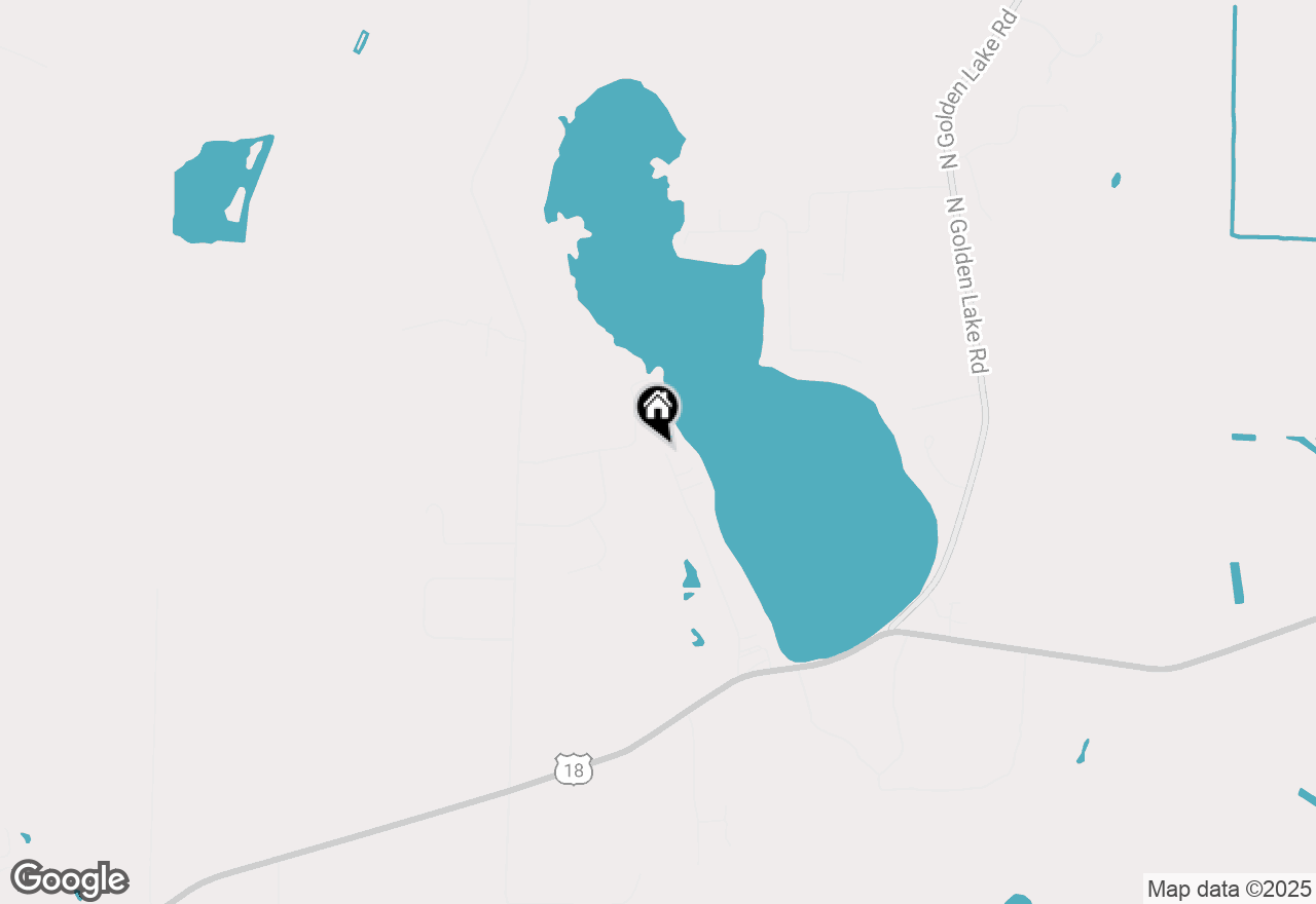Map of 136 S Golden Lake Ln, Summit, WI 53066