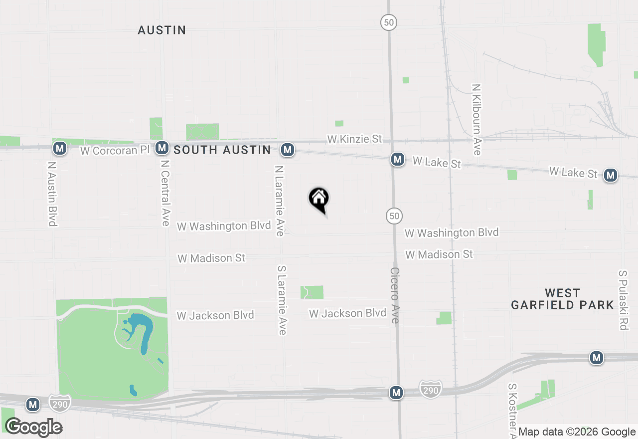 Map of 5037 W West End Avenue, Chicago, IL 60644