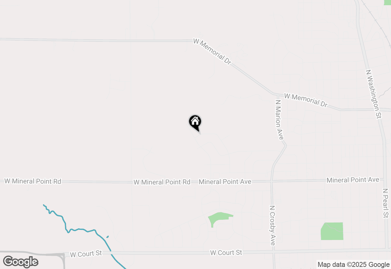 Map of 942 Cambridge Drive, Janesville, WI 53548