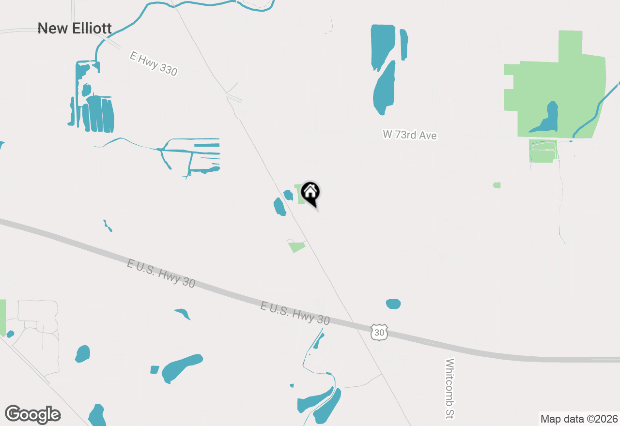 Map of 7617 Starling Drive, Schererville, IN 46375