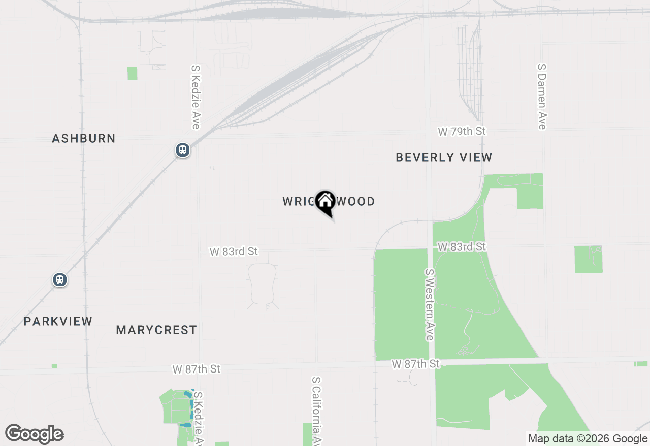 Map of 8200 S Fairfield Avenue, Chicago, IL 60652