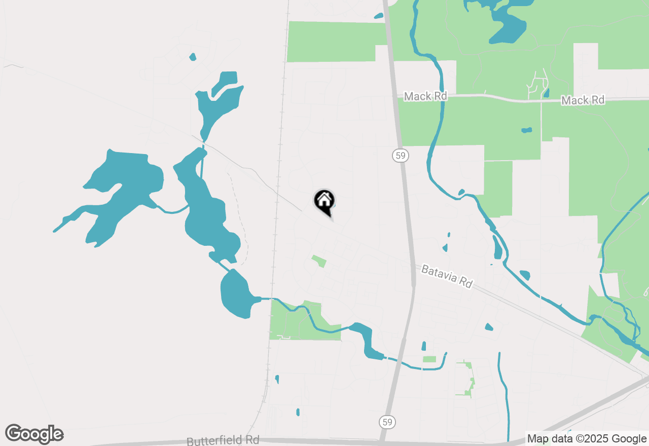 Map of 30W151 Arlington Court, Warrenville, IL 60555