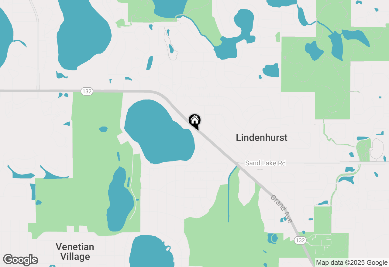 Map of 1905 E Grand Avenue, Lindenhurst, IL 60046