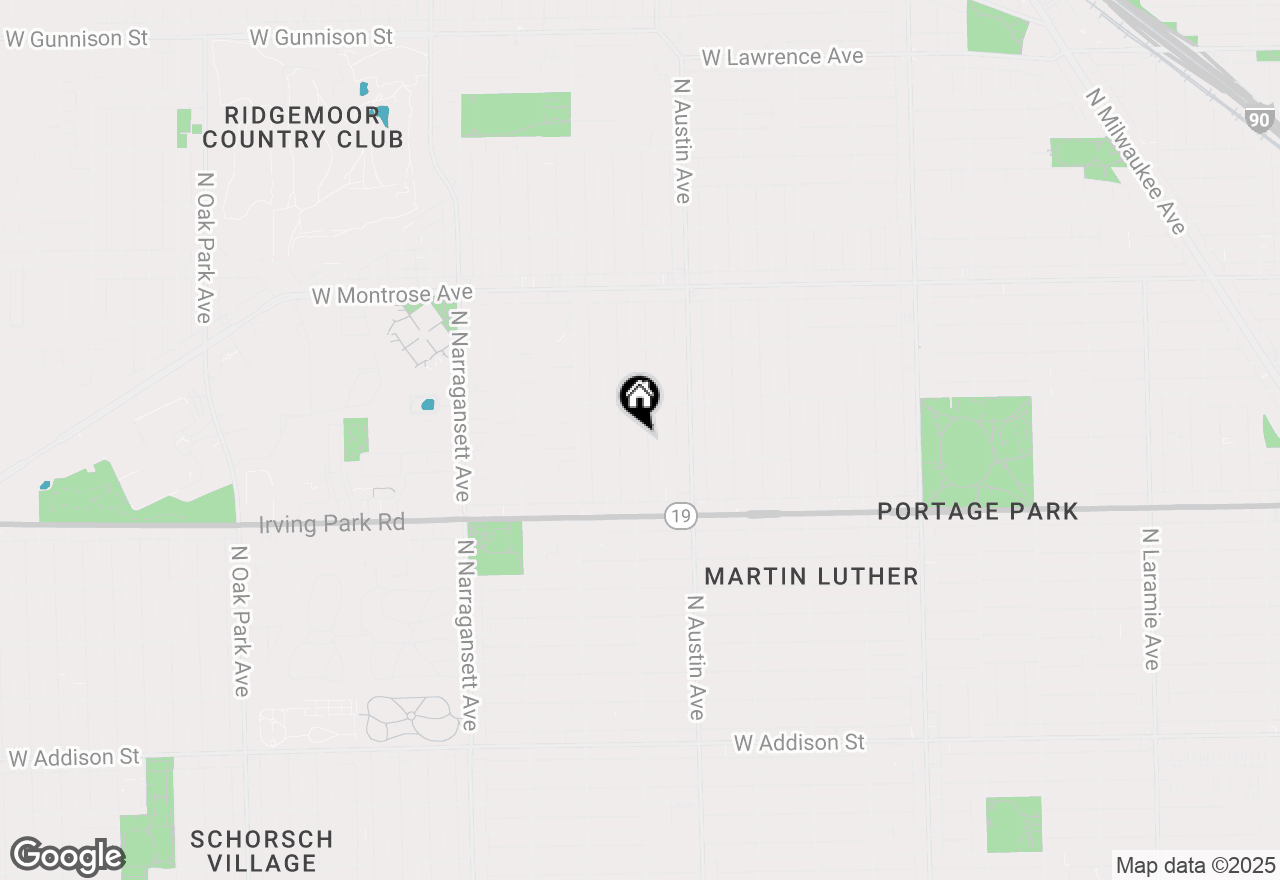 Map of 4119 N Meade Avenue, Chicago, IL 60634