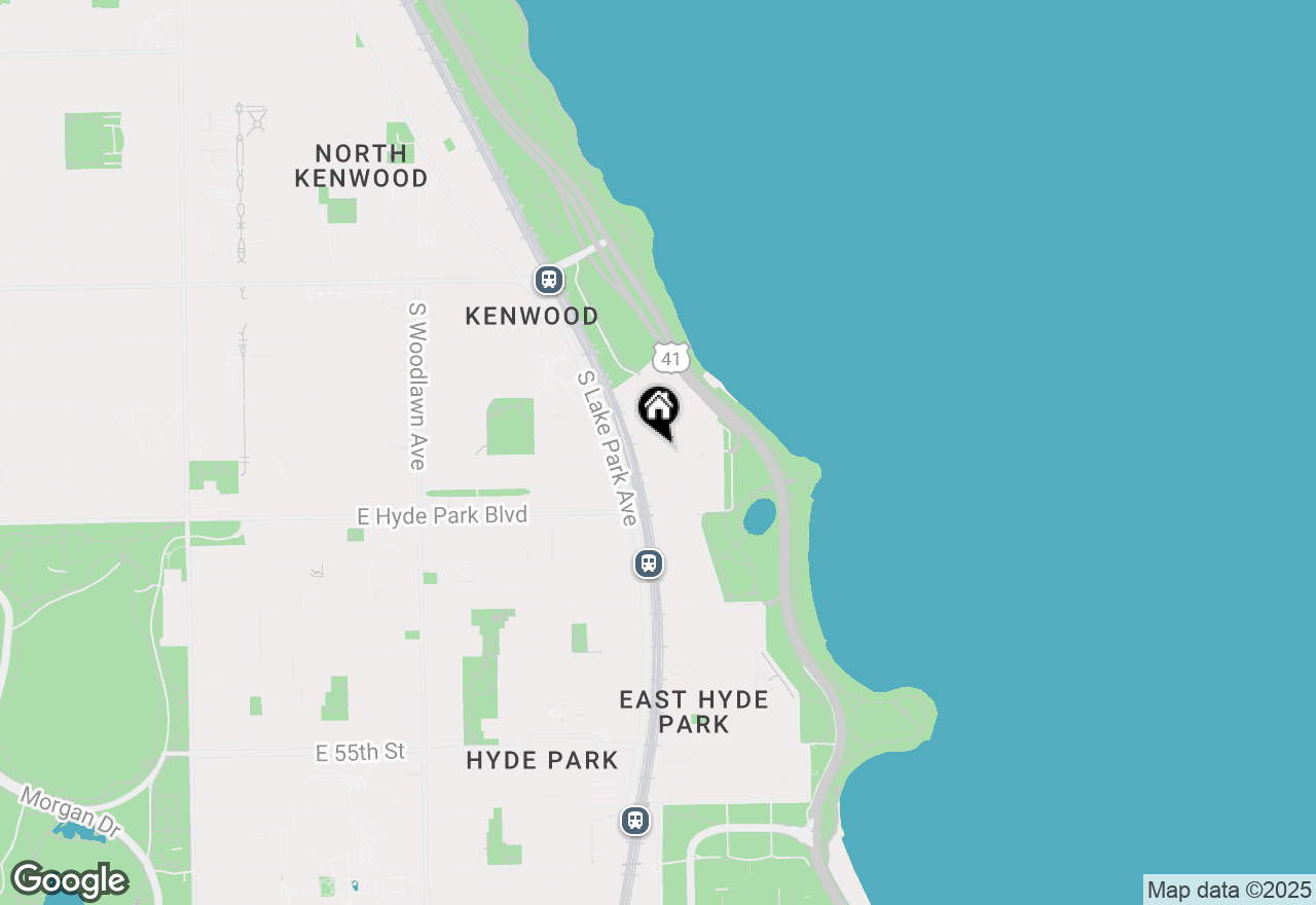 Map of 5000 S Cornell Avenue #3A, Chicago, IL 60615