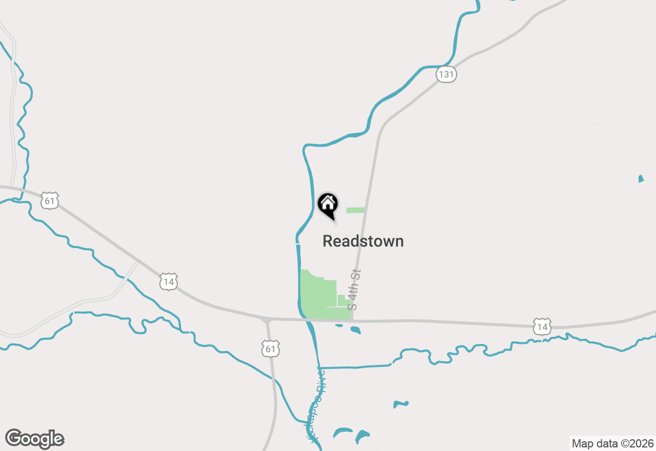 Map of 309 W Fayette St, Readstown, WI 54652