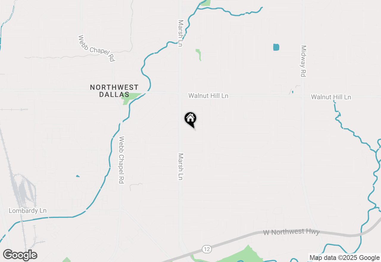 Map of 3733 Matador Drive, Dallas, TX 75220