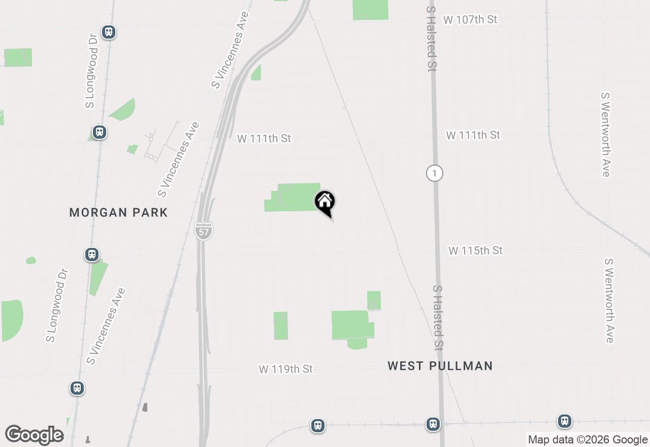 Map of 11361 S Racine Avenue, Chicago, IL 60643