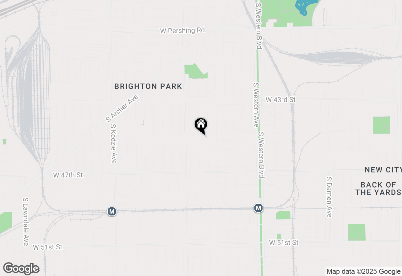 Map of 4500 S Washtenaw Avenue #1, Chicago, IL 60632