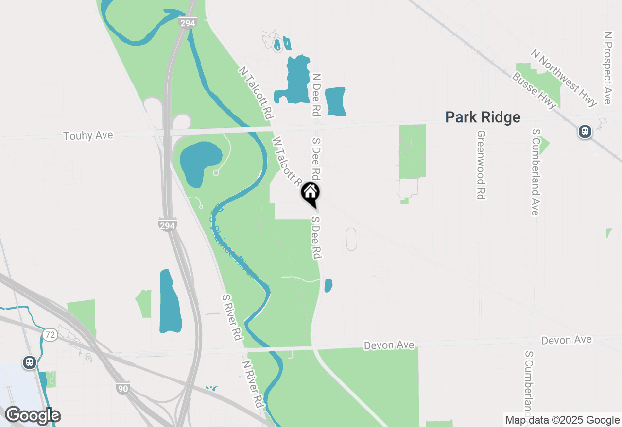 Map of 2300 Windsor Mall Court #1F, Park Ridge, IL 60068