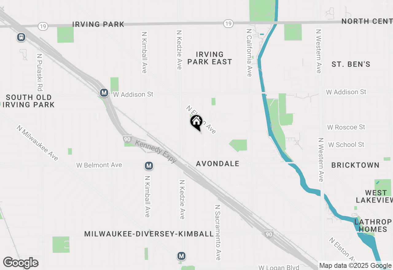 Map of 3344 N Albany Avenue, Chicago, IL 60618
