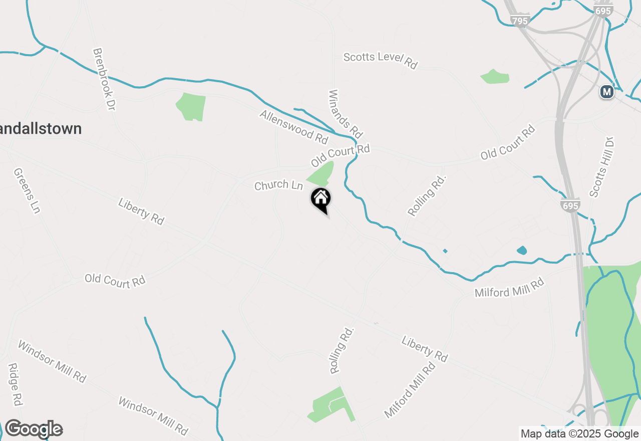 Map of 3659 Clifmar Road, Baltimore, MD 21244