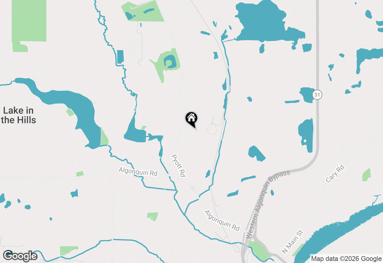 Map of 1096 Viewpoint Drive, Lake In The Hills, IL 60156