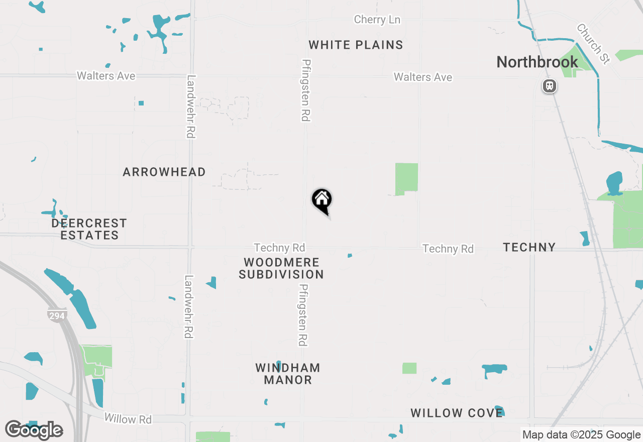 Map of 1904 Birch Road, Northbrook, IL 60062