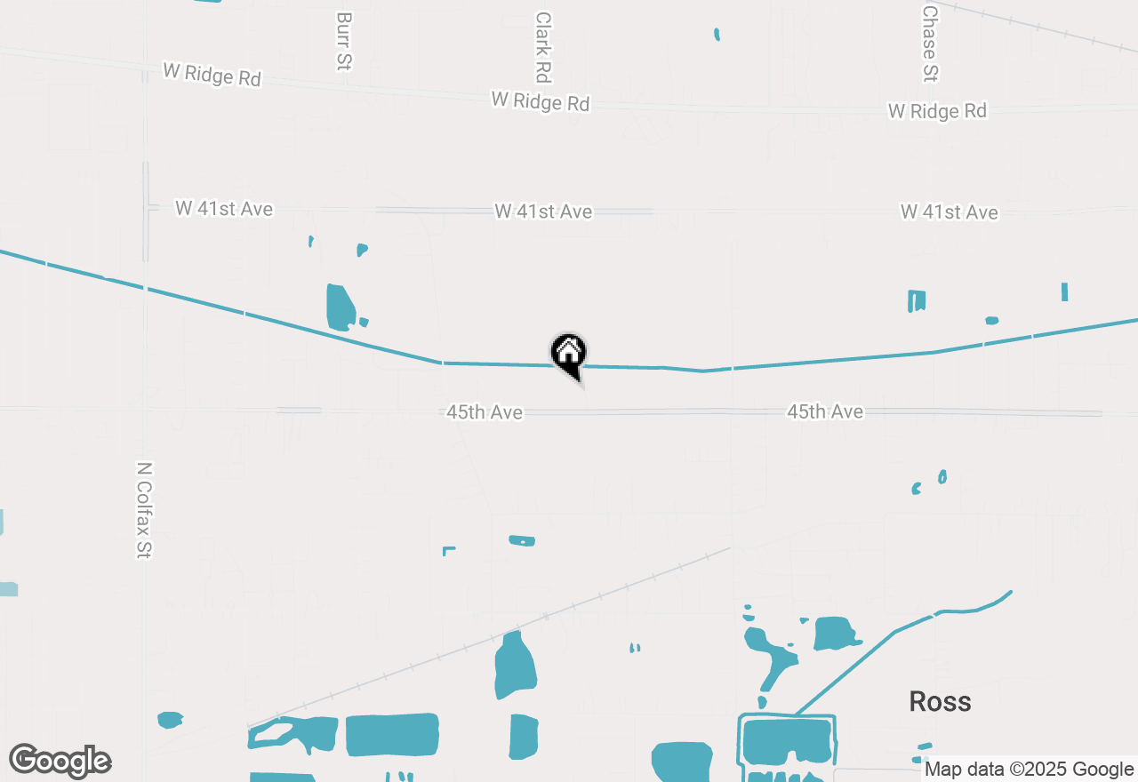 Map of 4500 W 45th Avenue, Gary, IN 46408