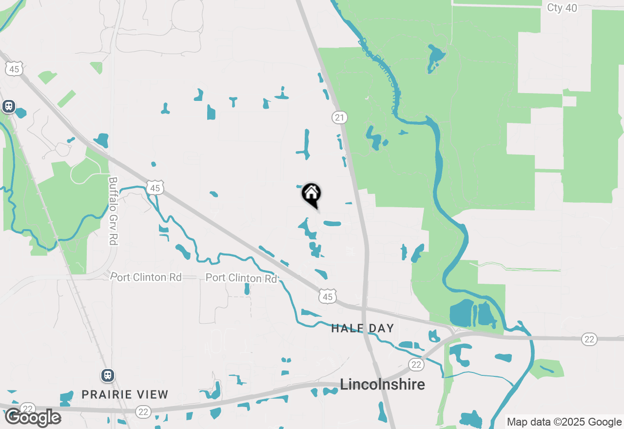 Map of 1192 Georgetown Way, Vernon Hills, IL 60061