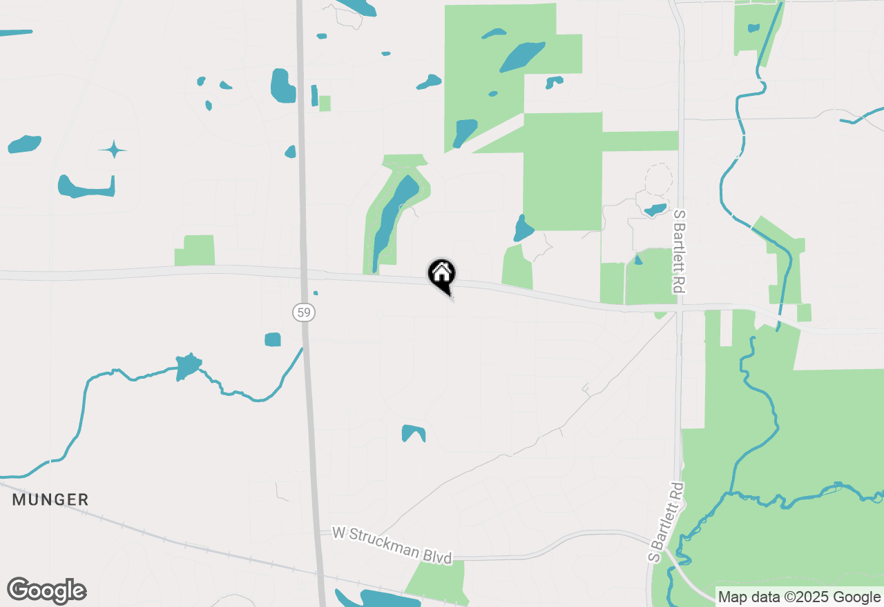 Map of 936 Cuyahoga Drive, Bartlett, IL 60103