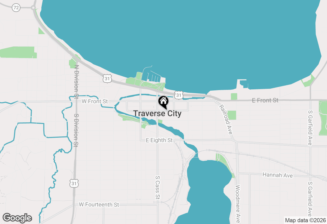 Map of 222 E State Street, Traverse City, MI 49684