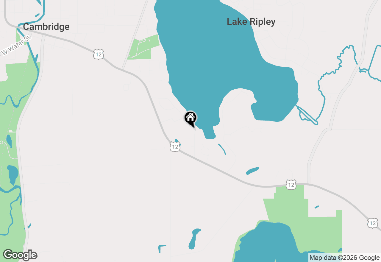 Map of W9370 Burr Ln, Cambridge, WI 53523