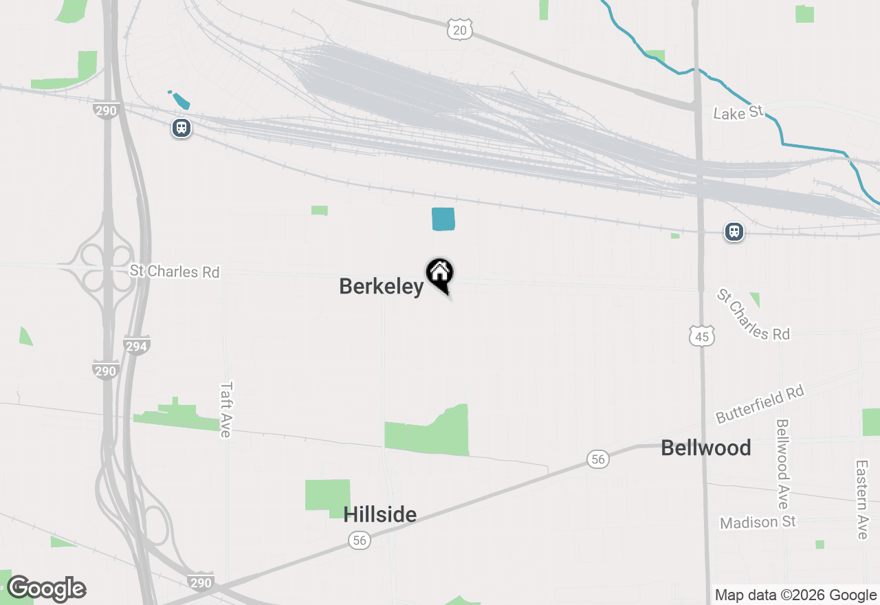 Map of 1426 N Rohde Avenue, Berkeley, IL 60163
