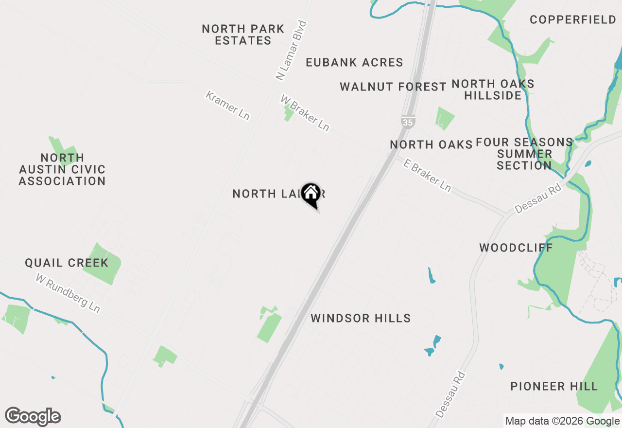 Map of 309 E Grady Dr #B, Austin, TX 78753