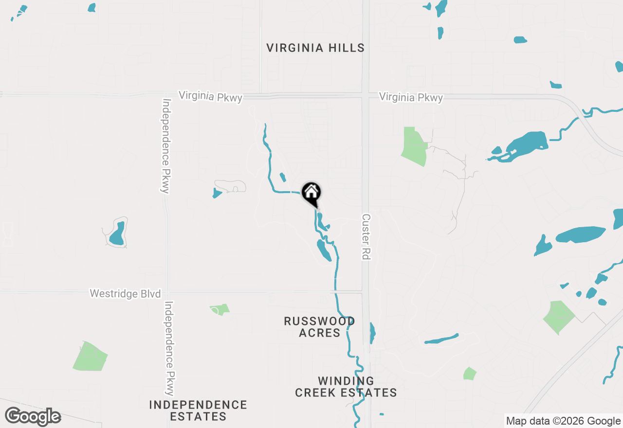 Map of 805 Deer Ridge Trail, Mckinney, TX 75072