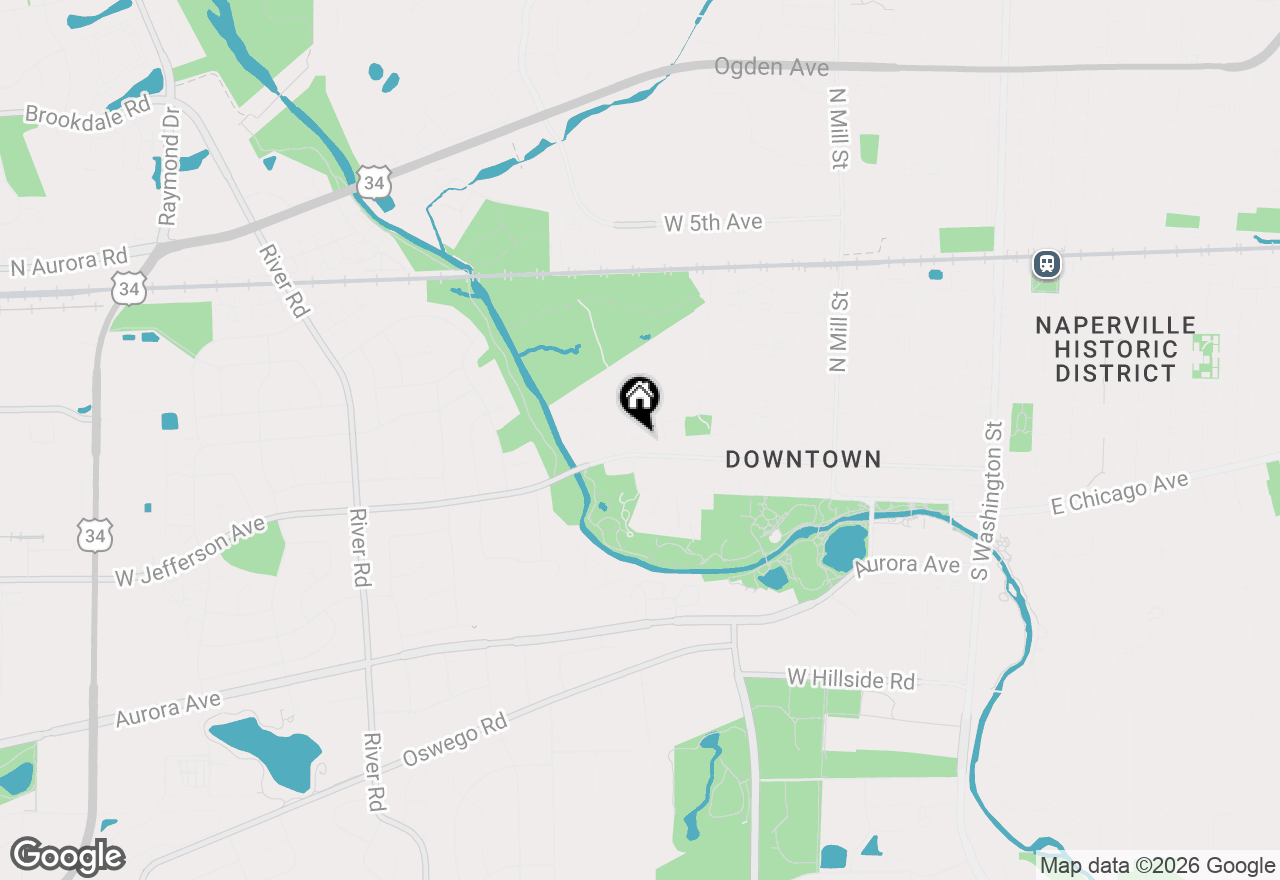 Map of 70 S Parkway Drive, Naperville, IL 60540