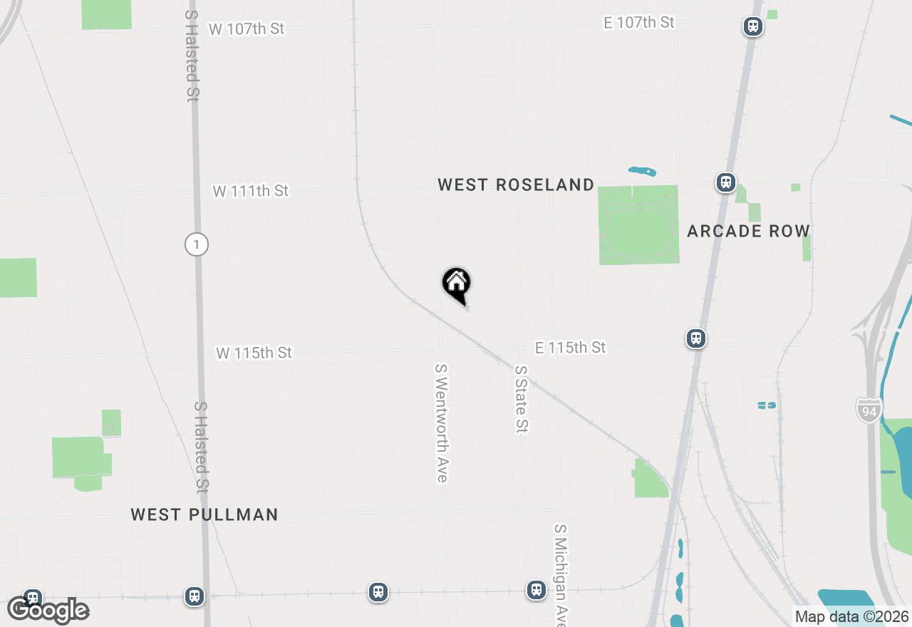 Map of 125 W 114th Street, Chicago, IL 60628