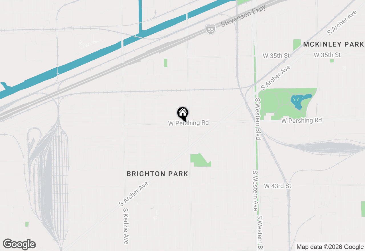 Map of 2825 W Pershing Road, Chicago, IL 60632