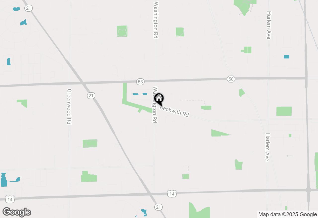 Map of 7953 Beckwith Road, Morton Grove, IL 60053