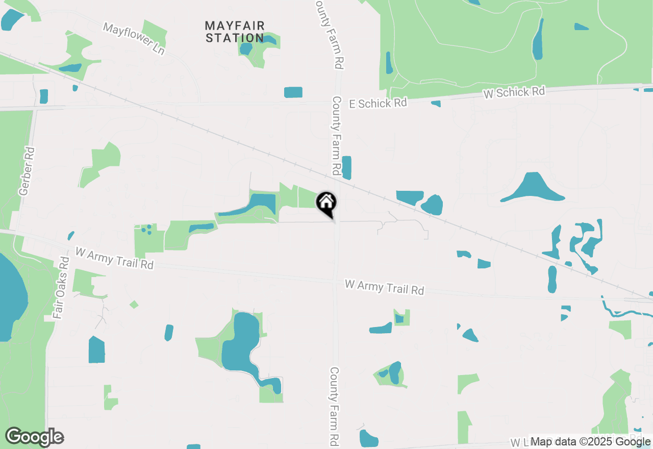 Map of 1842 Nautilus Lane, Hanover Park, IL 60133