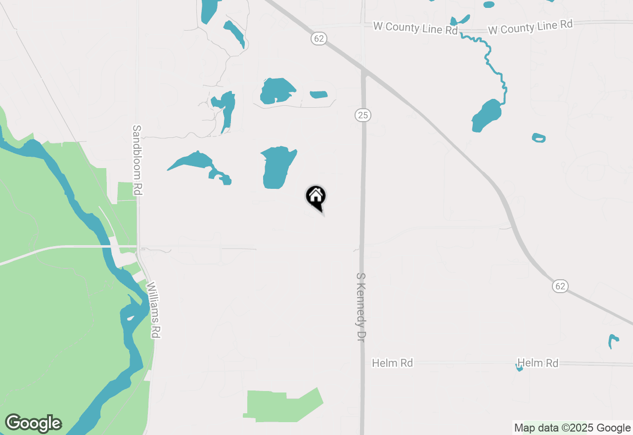 Map of 2307 Silverstone Drive, Carpentersville, IL 60110