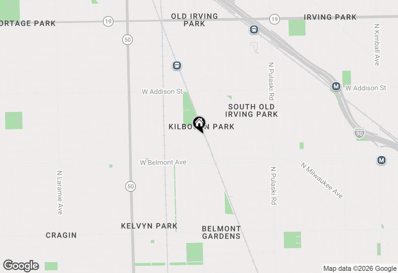 Map of 3324 N Kostner Avenue, Chicago, IL 60641