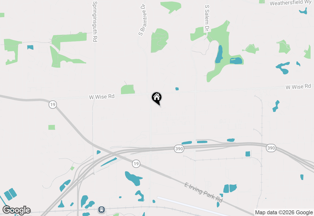 Map of 1113 Regency Court, Schaumburg, IL 60193