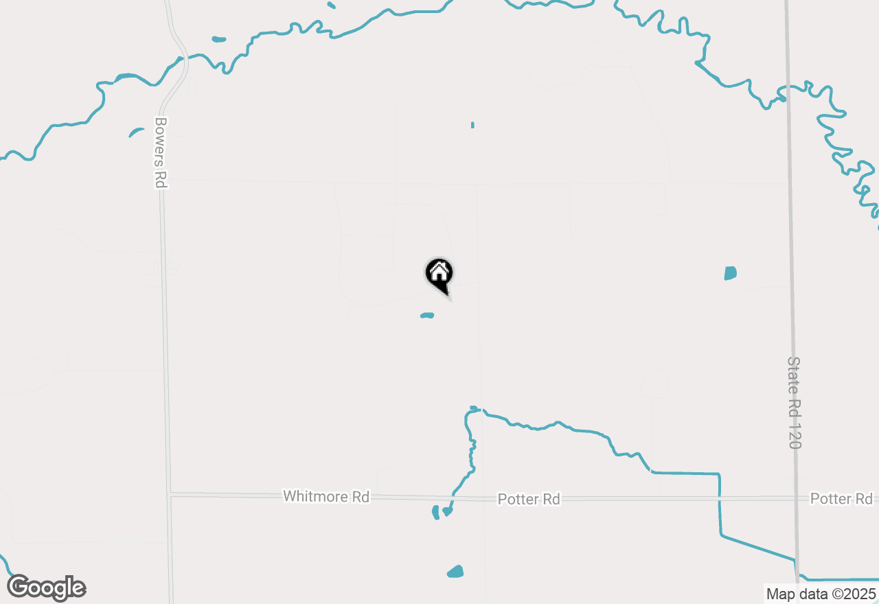 Map of W2585 Long Meadow Dr, Elkhorn, WI 53121