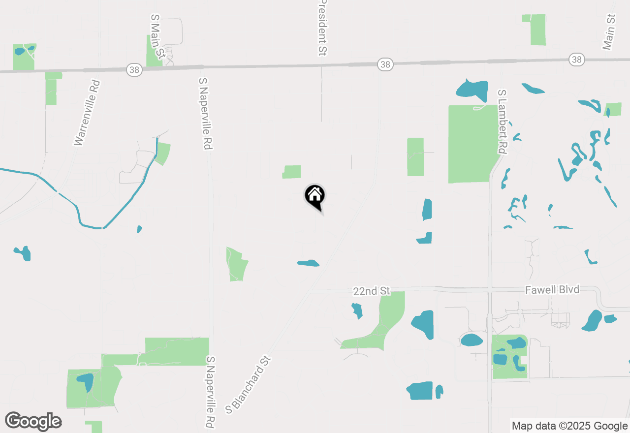 Map of 885 Farnham Lane #B, Wheaton, IL 60189