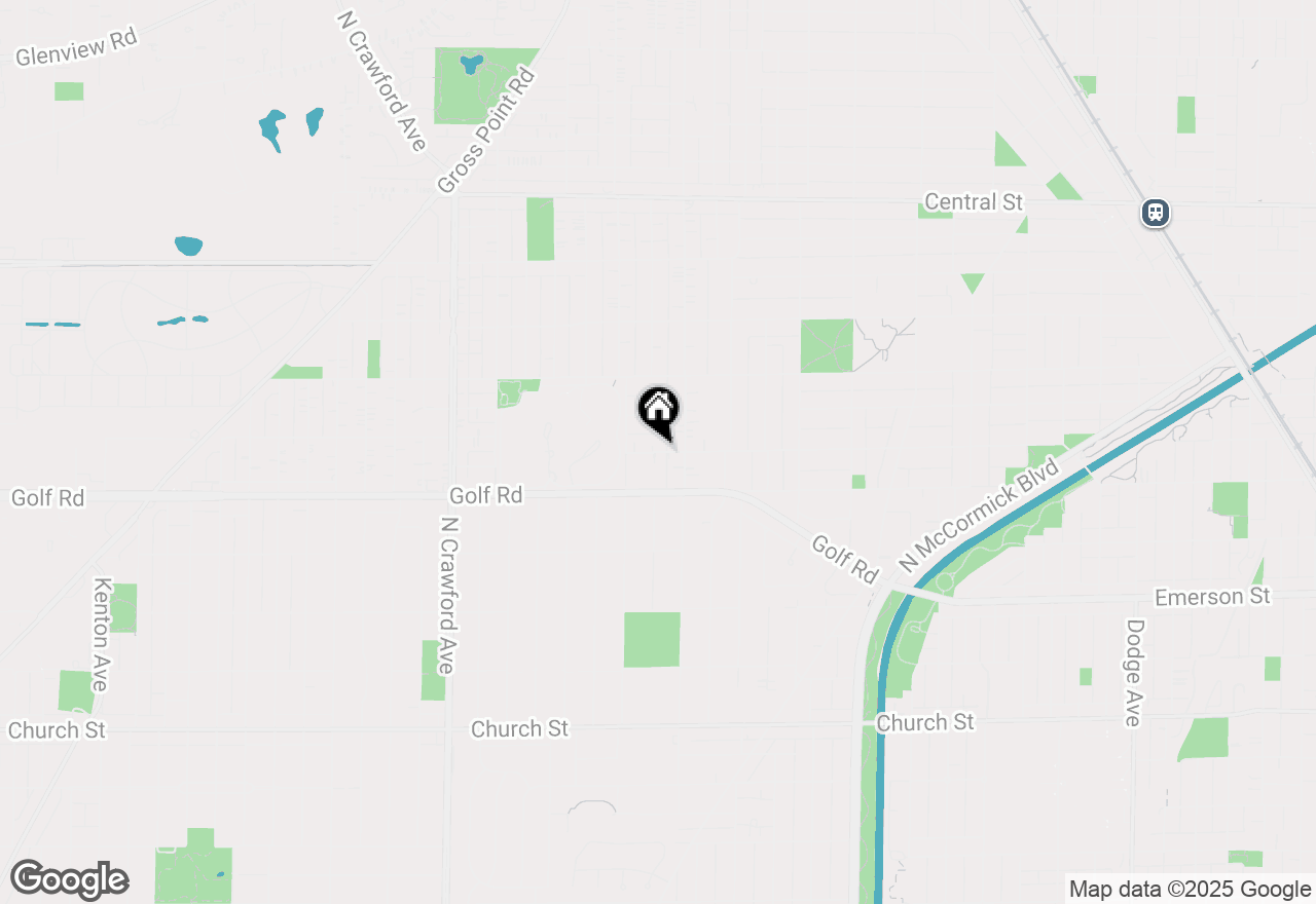 Map of 3045 Payne St, Evanston, IL 60201