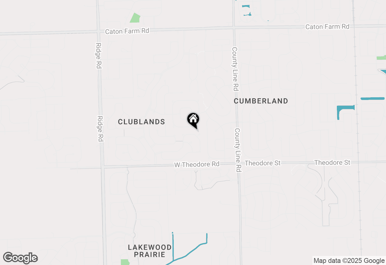 Map of 7311 Fordham Lane, Plainfield, IL 60586