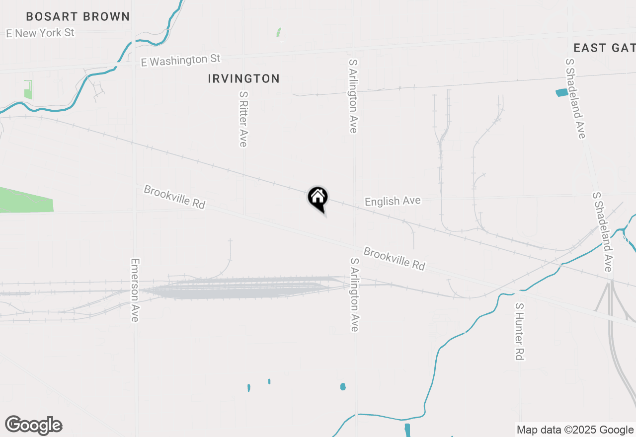 Map of 5866 Shimer Avenue, Indianapolis, IN 46219